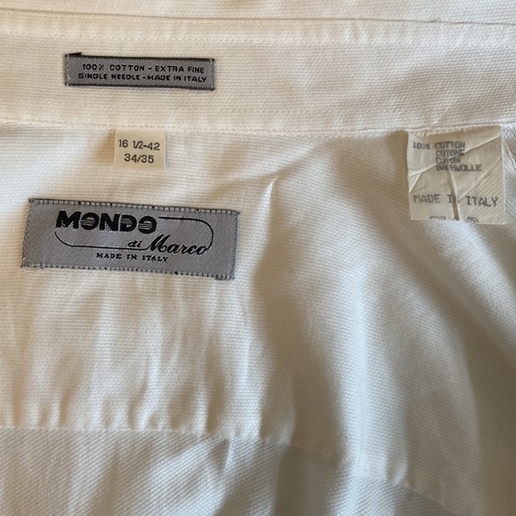 Vintage Mondo Di Marco formal button-down shirt - Picture 9 of 10
